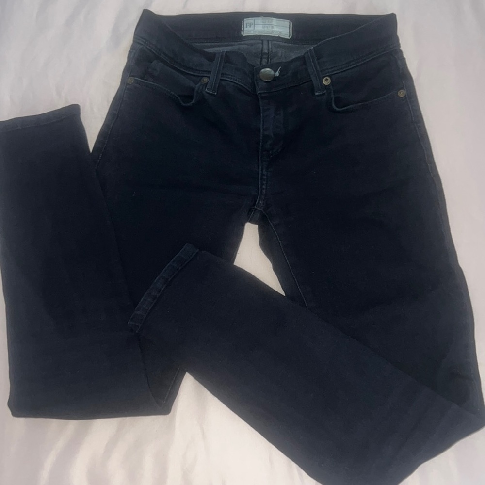 FP. Free people skinny black‎ jeans.